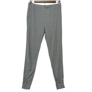 Women Knit Pajama Pants Grey Sz M Heat Keep